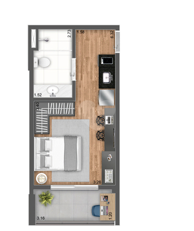 Venda Apartamento São Paulo Sumaré REO827806 25