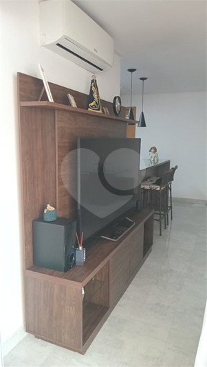 Sala com ar condicionado