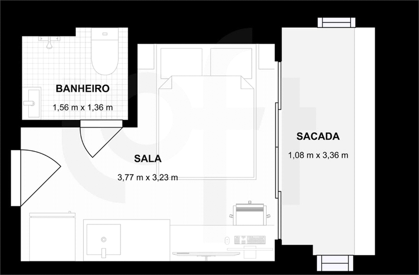 Venda Studio São Paulo Cerqueira César REO836468 6