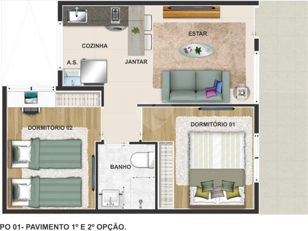 Venda Apartamento São Paulo Casa Verde REO840619 6