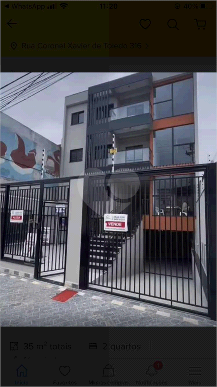 Venda Apartamento São Paulo Chácara Mafalda REO851718 12