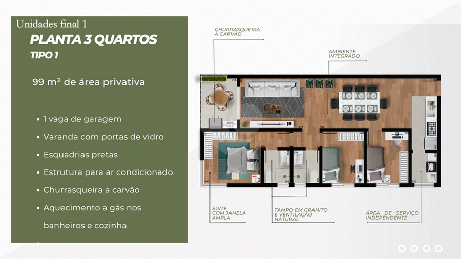 Venda Apartamento Curitiba Capão Raso REO854634 3