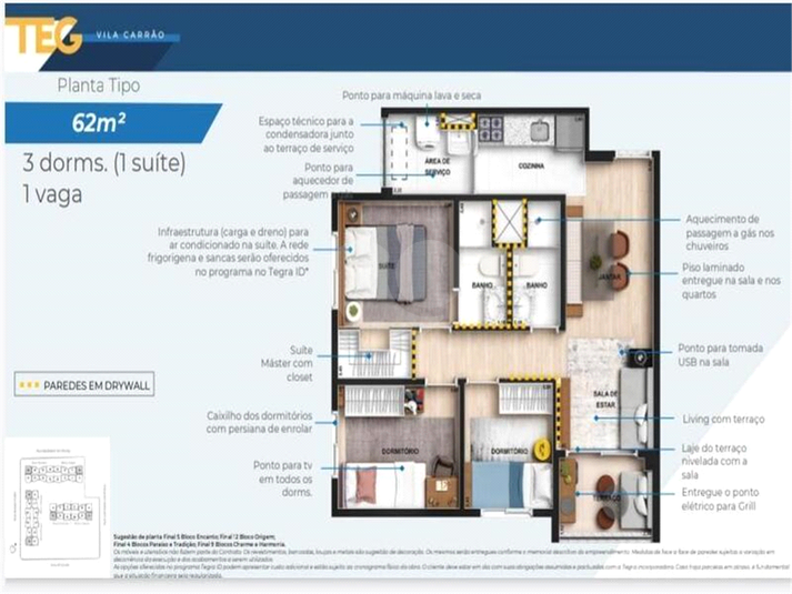 Venda Apartamento São Paulo Chácara Santo Antônio (zona Leste) REO864019 19