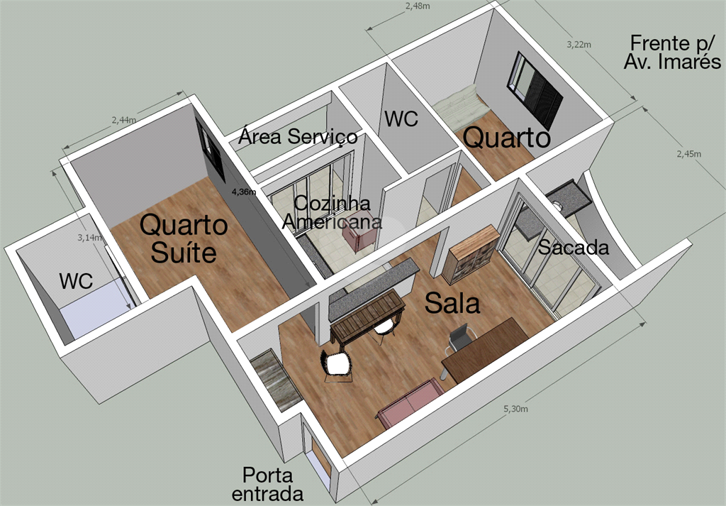 Venda Apartamento São Paulo Indianópolis REO888401 18