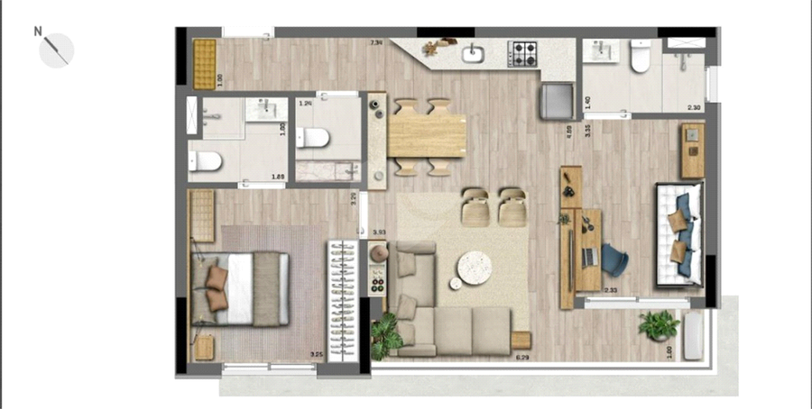 Venda Apartamento São Paulo Indianópolis REO892959 13