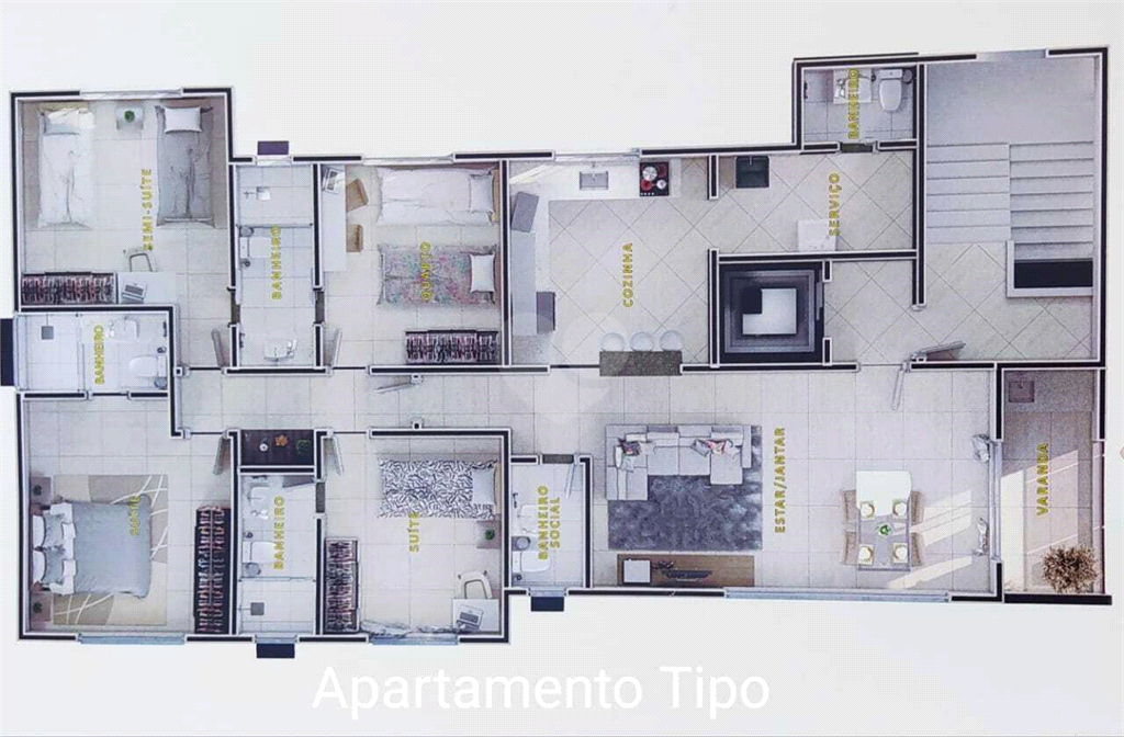 Venda Apartamento Belo Horizonte Indaiá REO899172 3