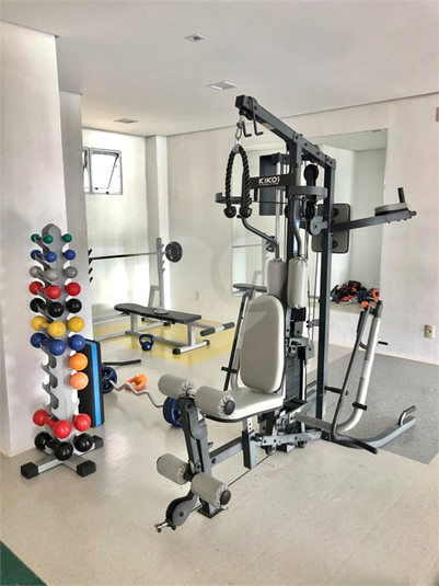 Salão de ginastica do prédio 