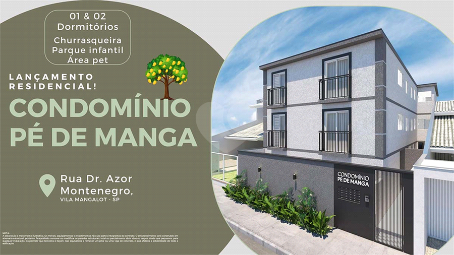 Venda Apartamento São Paulo Vila Mangalot REO910956 2