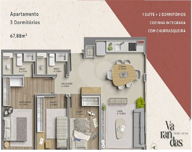 Venda Apartamento Canoas Nossa Senhora Das Graças REO916230 11