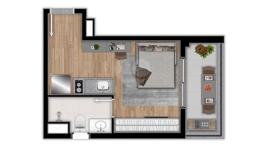 Venda Apartamento São Paulo Brooklin Paulista REO922494 17