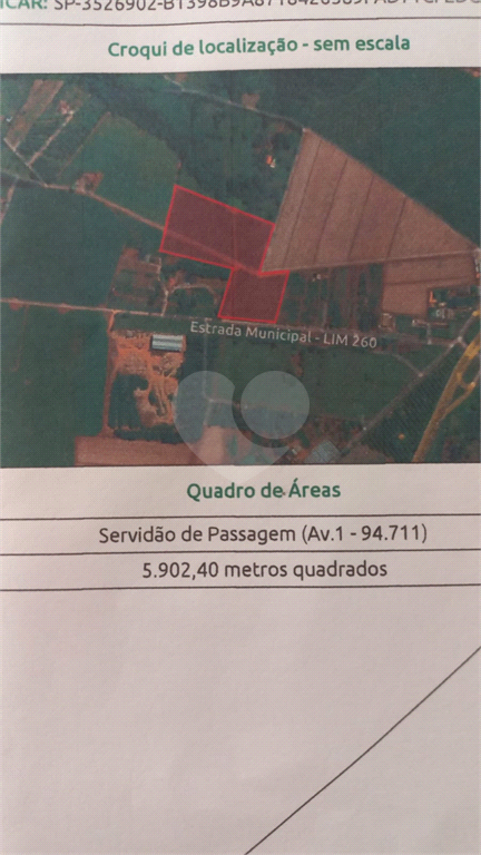 Venda Sítio Limeira Residencial Chácaras São José REO931417 2