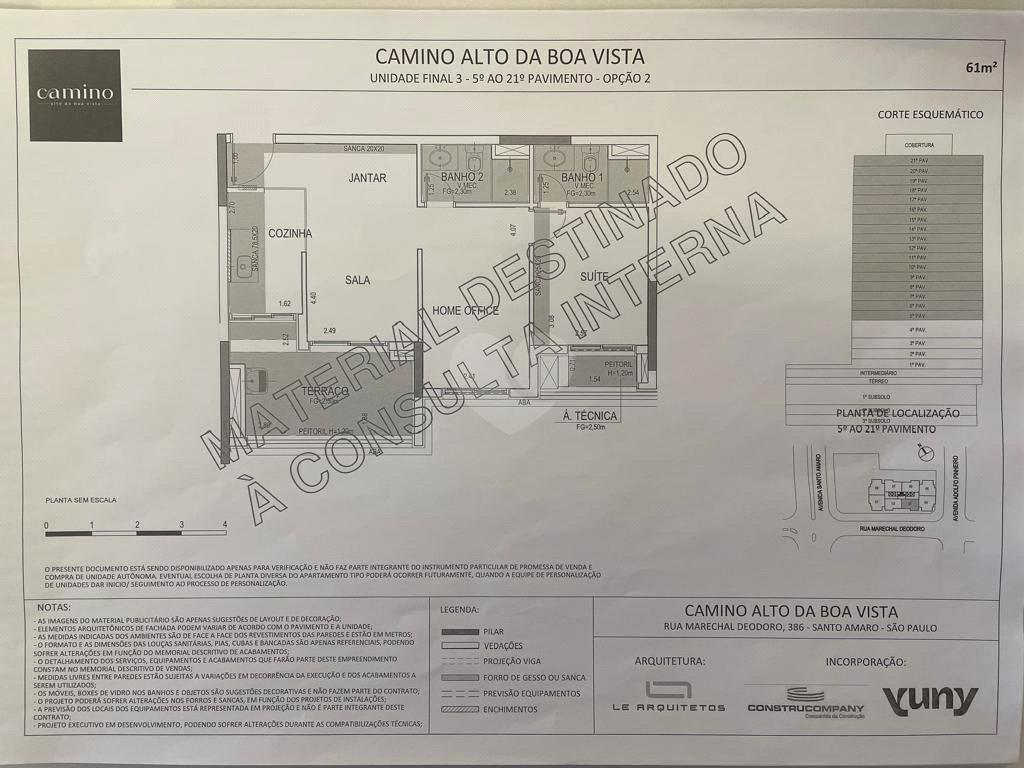 Venda Apartamento São Paulo Santo Amaro REO948387 9