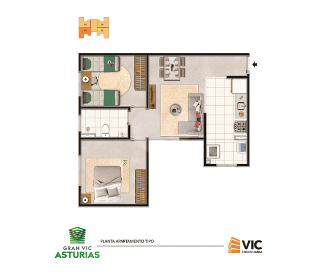 Venda Apartamento Sorocaba Jardim Guarujá REO949746 5