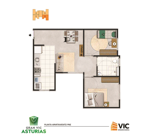 Venda Apartamento Sorocaba Jardim Guarujá REO949746 7