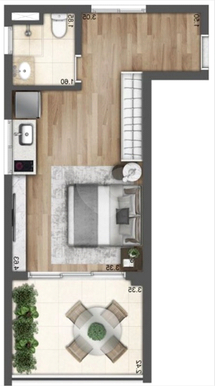 Venda Apartamento São Paulo Sacomã REO951020 3