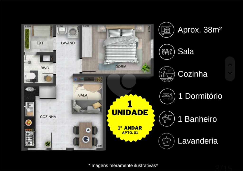 Venda Apartamento São Paulo Jardim Jaú (zona Leste) REO959000 11