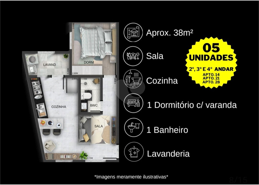 Venda Apartamento São Paulo Jardim Jaú (zona Leste) REO959000 16