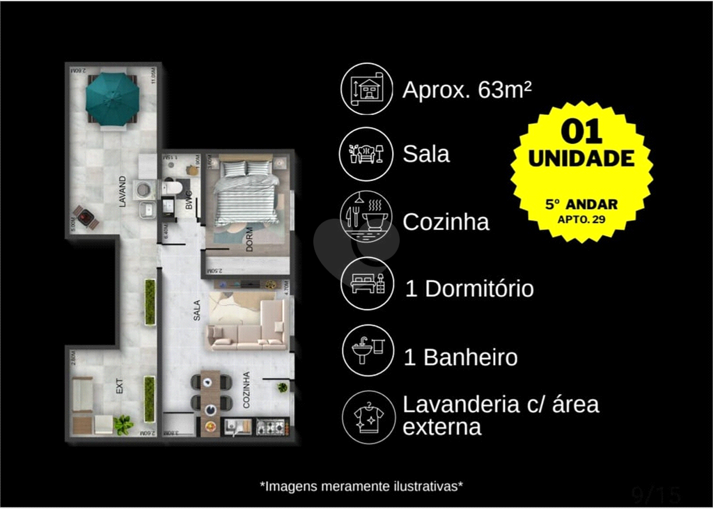 Venda Apartamento São Paulo Jardim Jaú (zona Leste) REO959000 5