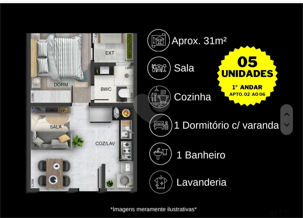 Venda Apartamento São Paulo Jardim Jaú (zona Leste) REO959000 13