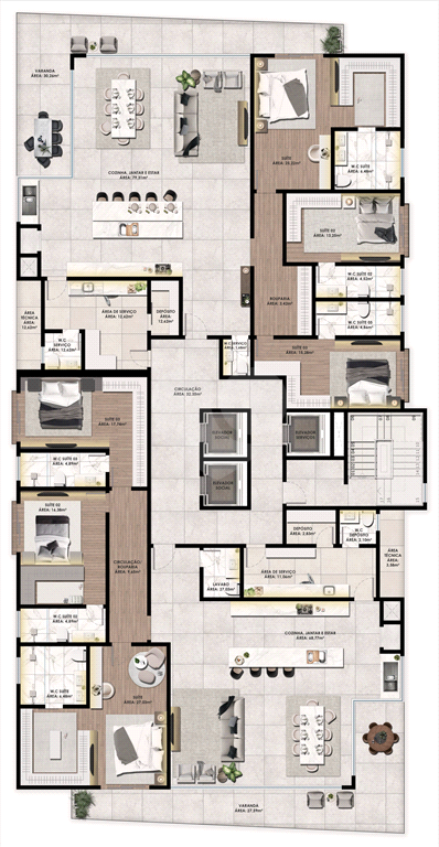 Venda Apartamento Cascavel Country REO962107 5