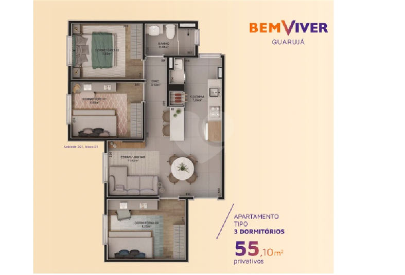 Venda Apartamento Porto Alegre Guarujá REO969405 4