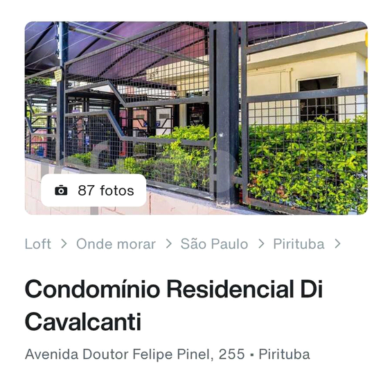 RESIDENCIAL DI CAVALCANTI