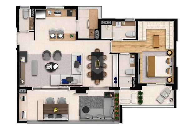 Apartamento 98m²