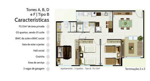 Apartamento 70m²