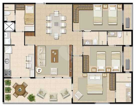 Apartamento 118m²