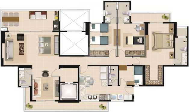 Apartamento 158m²