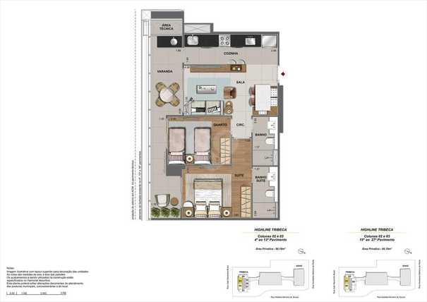 Apartamento 66m²