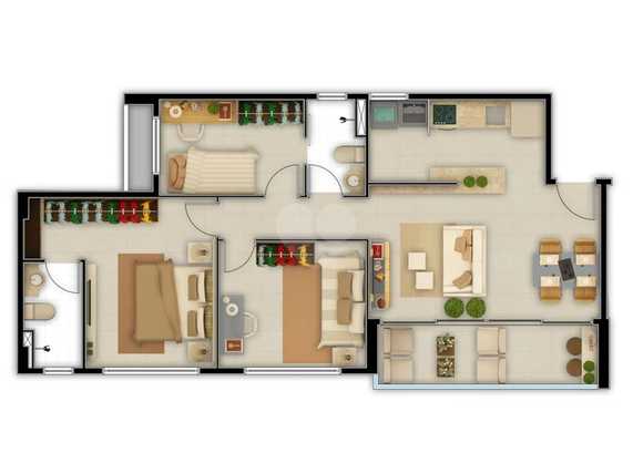 Apartamento 67m²