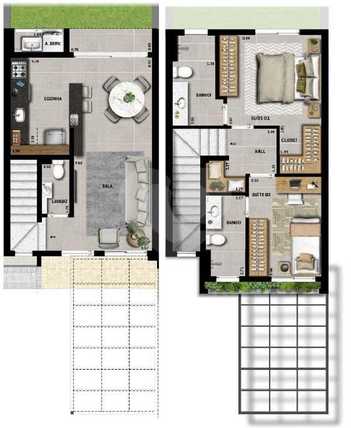 Casa 85m²