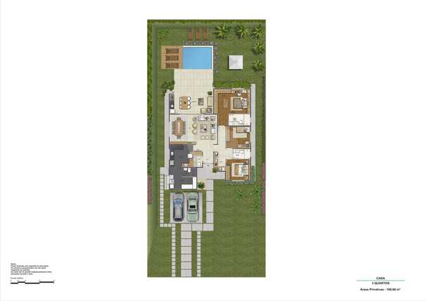 Casa 166m²