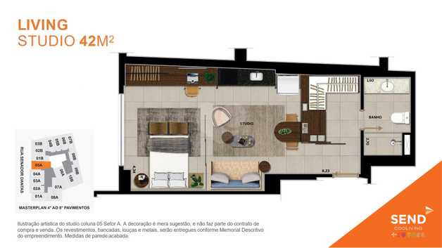 Apartamento 42m²