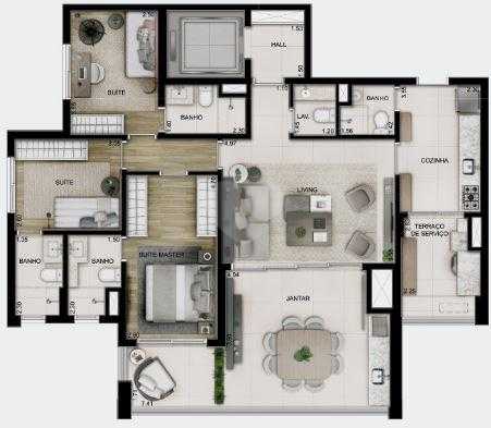 Apartamento 125m²