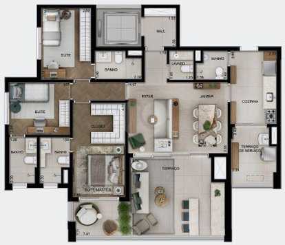 Apartamento 125m²