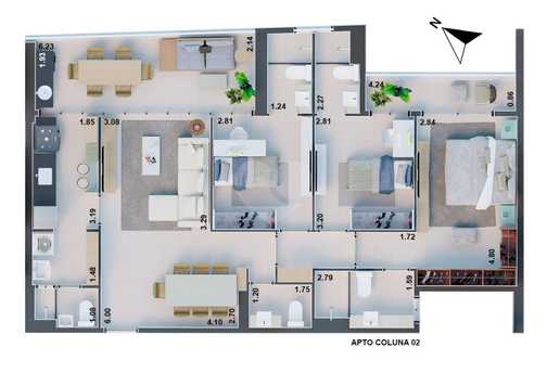 Apartamento 112m²