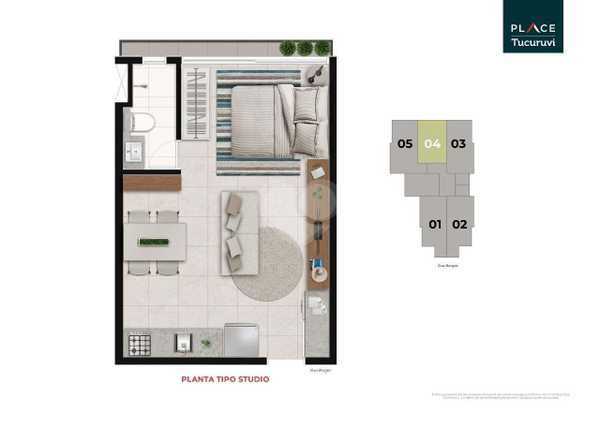 Apartamento 29m²