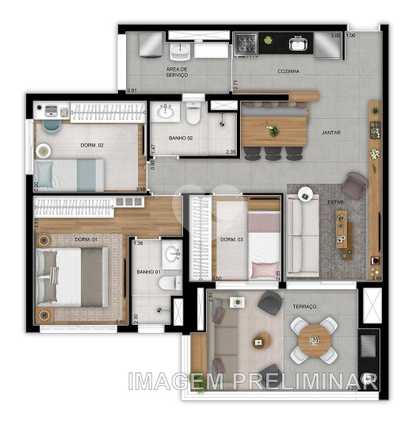 Apartamento 88m²