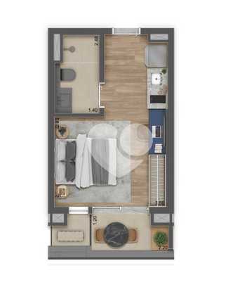 Apartamento 27m²