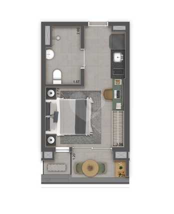 Apartamento 27m²