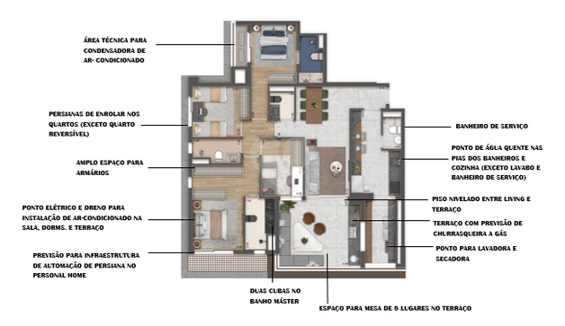 Apartamento 132m²