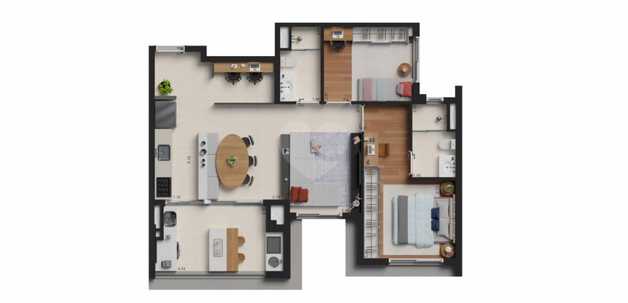 Apartamento 83m²