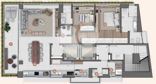 Apartamento 162m²