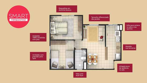 Apartamento 41m²