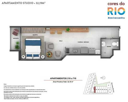 Apartamento 32m²