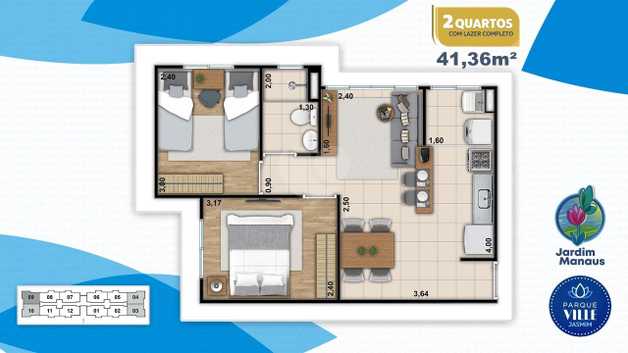 Apartamento 41m²