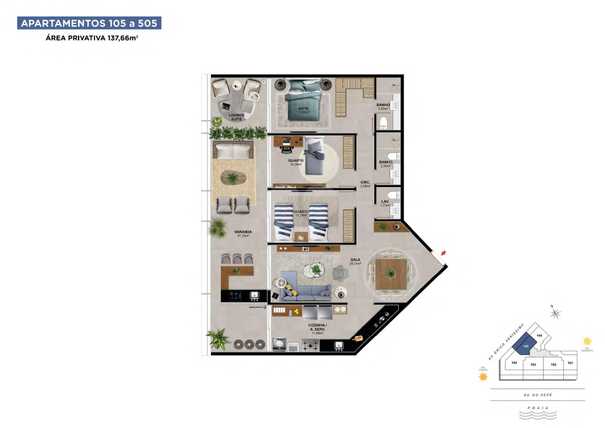 Apartamento 137m²