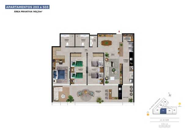 Apartamento 149m²